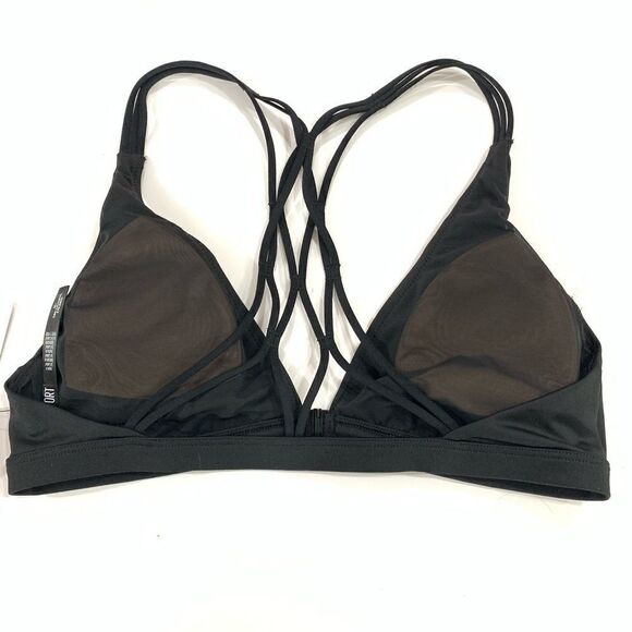 Victoria’s Secret Strappy back padded with removable padding sport bra black L - Picture 6 of 6